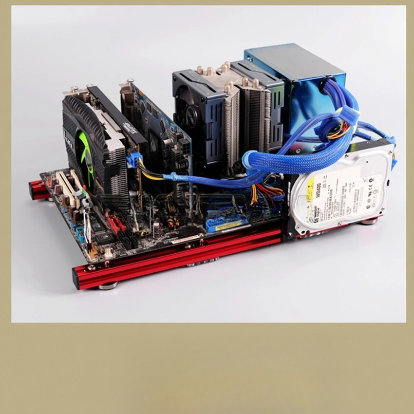 ATX PC Testbank Aluminiumlegie – Aluminum Open Frame Test Bench Water Cooling Bewertung und Preis